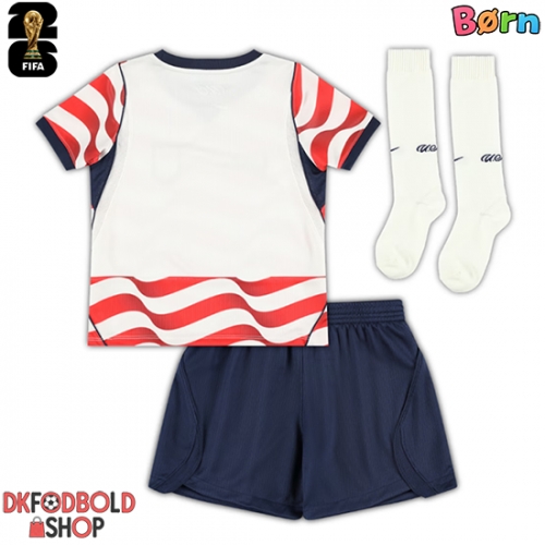 Forente stater Hjemmebanesæt Børn VM 2026 Kort ærmer (+ korte bukser)